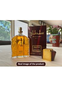 Long-lasting floral perfume for men, original fragrance Golden Earl, Arab Dubai style, 100ml, perfect for daily use and dating