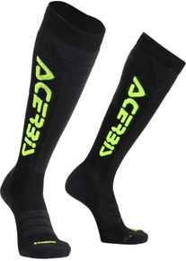 Acerbis MX Winter, sokken , kleur: Zwart/Neon-Geel , maat: S/M