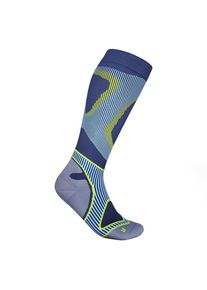 Bauerfeind Sports Herren Run Performance Compression Socks - EU 41-43 blau