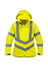 Parka femme Hi-Vis respirante couleur : Jaune taille xxxl Portwest