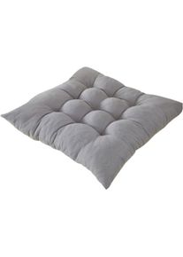 Coussin de siège de chaise de salle à manger pour chaises de salle à manger intérieures/extérieures, chaises de cuisine, gris