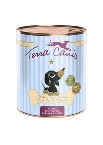 Terra Canis 6 x 800 g Menu pour chiot .- poulet, potiron, camomille, tomate