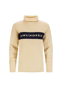 Amundsen Sports Womens Heroes Ski Turtle Neck Wollen trui Dames (L |beige)