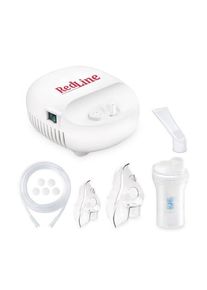 Aparat aerosoli RedLine NB-230C, masca copii si adulti, pahar de nebulizare, particule 4 microni, nebulizator inhalator cu compresor