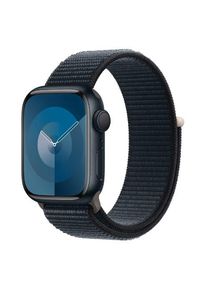 Smartwatch Apple Watch 9 GPS + Cellular, 41mm Midnight Aluminium Case, Midnight Sport Loop