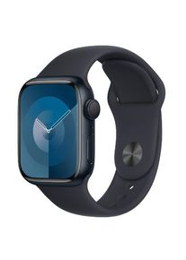 Smartwatch Apple Watch 9 GPS, 41mm Midnight Aluminium Case, Midnight Sport Band - S/M