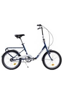 Bicicleta Pegas Practic Retro 20 inch, Otel, 3S (Albastru)