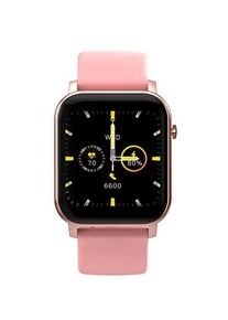 Smartwatch de dama Kospet Popular GTO, Ecran TFT 1.4inch, Bluetooth, Bratara Silicon, Rezistent la apa si prat (Roz)