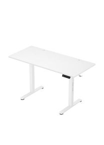 Birou Gaming electric Mark Adler Leader 7.0, Inaltime reglabila 72-118 cm (Alb)