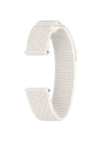 Curea smartwatch Samsung Fabric Band pentru Galaxy Watch6, Slim (S/M), Crem