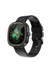 Smartwatch Doogee DG Ares, Ecran LCD HD 1.32inch, Bluetooth, Ritm cardiac, Saturatie oxigen, Monitorizare somn, Memento sedentarism, Android/iOS, Notificari, 300mAh (Negru)