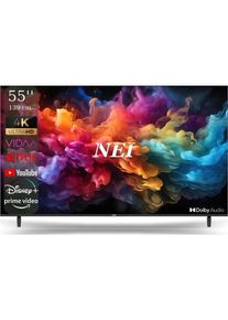 Televizor LED NEI 139 cm (55inch) 55NE6901, Ultra HD 4K, Smart TV, WiFi, CI