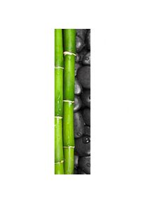 XIMAX Radiateur de Design Radiateur P1 Plan Print Bambou/Pierre Verticale, 180x44,5 cm (816 W)