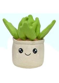 Avelia Plüschfigur , Creme, Hellgrün , Textil , Füllung: Baumwolle (recycelt) , 20 cm , EN 71, Organic Content Standard (Ocs) 100 , bio , Spielzeug, Kuscheltiere