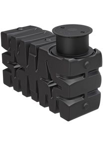 Récupérateur eau Aco Rain4me Professional, kit citerne plate jardin et maison, 223x85x124 cm, 2000 L,verticale