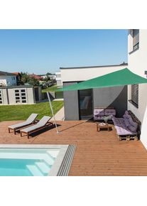 Windhager Voile d'ombrage CAPRI olive Protection solaire, 4x4x4 m, triangulaire