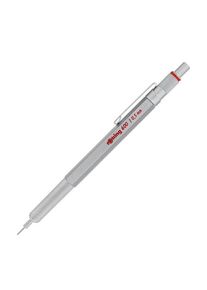 Rotring Rotring 600 Druckbleistift | 0,5 mm | Silber | Ergonomisches Vollmetallgehäuse