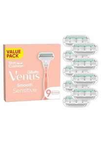 Venus Smooth Sensitive Pink - 9 pcs