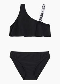 Bikini f&ouml;r barn (2 delar) - svart - storlek 164/170 - bonprix