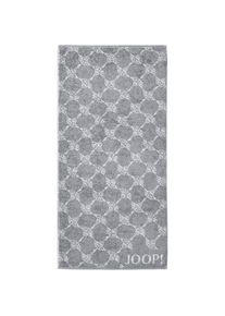 JOOP! Handtücher Cornflower Handtuch Silber 50 x 100 cm