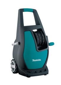 Aparat de spalat cu presiune si apa rece Makita HW111, 1700 W, 110 bar, 370 l/h (Negru/Albastru)