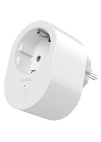 Priza Inteligenta Xiaomi Mi Smart Plug 2 WiFi, Compatibilitate Google Assistant si Xiaomi Home, Bluetooth 5.0 (Alb)