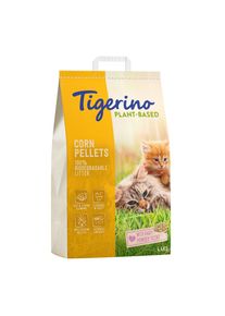 7 l litière pour chat Tigerino Plant-Based au maïs – parfum talc pour de bébé