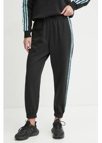 adidas pantaloni de trening Animal culoarea negru, cu imprimeu, IY1659