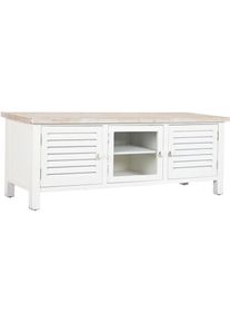 Meubles de télévision Dkd Home Decor Sapin Blanc Bois mdf 120 x 40 x 45 cm