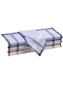Heren Herenzakdoeken in op kleur gesorteerd ,maat per 4 stuks, WITT, 100% Katoen