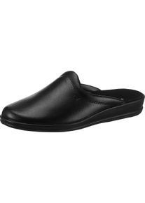 Rohde Heren Pantoffel met zacht gevoerde binnenzool zwart Maat 41