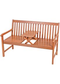 Garden Pleasure Gartenbank »PAD«, (Packung), mit Tisch zum Hochklappen