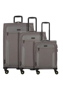 d&n D&N Dames Kofferset 'Travel Line 9704' grijs One Size