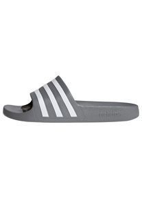adidas Performance Dames Strand-/badschoen 'Adilette Aqua' donkergrijs / wit 36.5-37