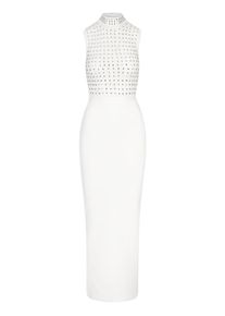 Kraimod Abendkleid Damen transparent / weiß Größe 36