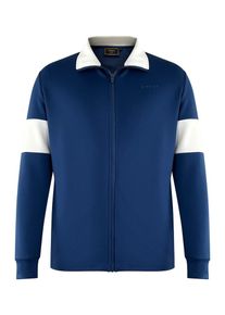 SikSilk Heren Sweatvest navy / wit M