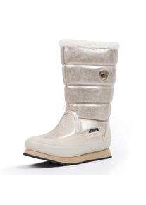 Luhta Dames Boots 'Valkea Ms' lichtbeige / zilver 40