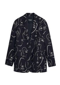 Desigual Dames Blazers zwart / wit 40