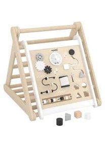 My Baby Lou Motorikspiel , Naturfarben, Schwarz, Weiß , Holz, Kunststoff , Buche , Sperrholz , 62.2x54.7x52.2 cm , Fsc, EN 71 , transportierbar , Spielzeug, Holzspielzeug