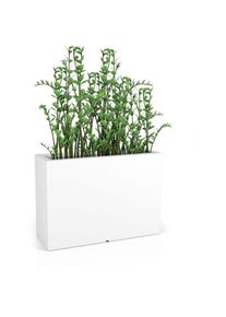 Viking Choice - Bac à plantes longerino - intérieur et extérieur - 100x35x70cm - blanc