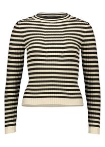 Pieces Trui "Crista" crème/zwart - 37% | Maat: S |