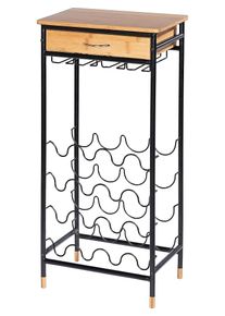 Wenko Wijnrek "Loft" lichtbruin - (B)48 x (H)95 x (D)30 cm - 35% |
