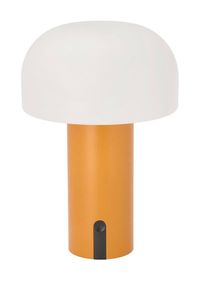Villa Collection Ledtafellamp "Styles" wit/lichtbruin - (H)22,5 cm -