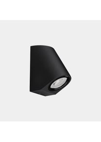 LEDS-C4 Außenwandlampe Bob Inclined, schwarz, Breite 7 cm