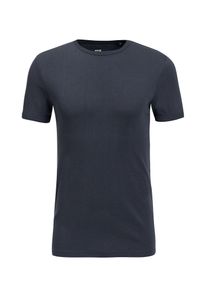 WE Fashion, Mænd, Bluser & t-shirts, Marin, Størrelse XS