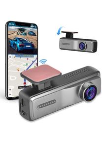 Caméra de tableau de bord WiFi Full hd 1080P, caméra embarquée pour voiture et grand angle 150, adas, contrôle des applications, surveillance du