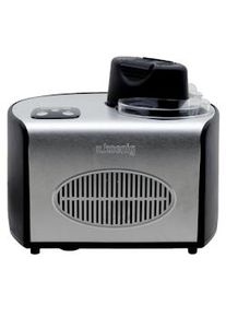 H.Koenig HF250 Macchina per Fare Gelati Artigianali e Sorbetti Professionali, Frigorifero con Compressore, Preparazione 30 Minuti, LCD, Cella Frigo