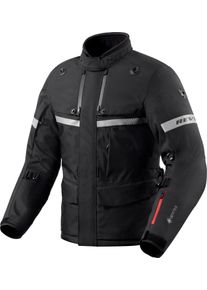 Revit Poseidon 3 GTX, veste textile Gore-Tex , couleur: Noir , taille: 3XL