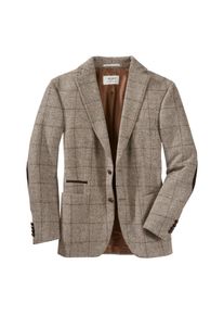 Carl Gross Harris Tweed-colbert of -gilet, colbert - 25 - beige/bruin, in Schurwolle