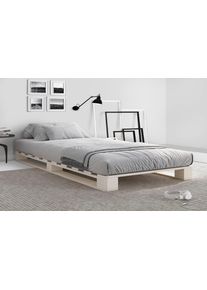 Home Affaire Palettenbett »Alasco« BESTSELLER!Jugendbett in weiß, Größe Liegefläche B/L: 90 cm x 200 cm